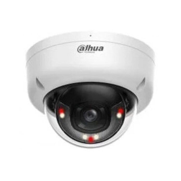 Camera supraveghere IP Dome cu iluminare duala Dahua IPC-HDBW1239E1-A-IL-0280B-S6, 2 MP, 2.8 mm, IR / lumina alba 30 m, microfon, PoE Camera supraveghere IP Dome cu iluminare duala Dahua IPC-HDBW1239E1-A-IL-0280B-S6, 2 MP, 2.8 mm, IR / lumina alba 30 m, microfon, PoE