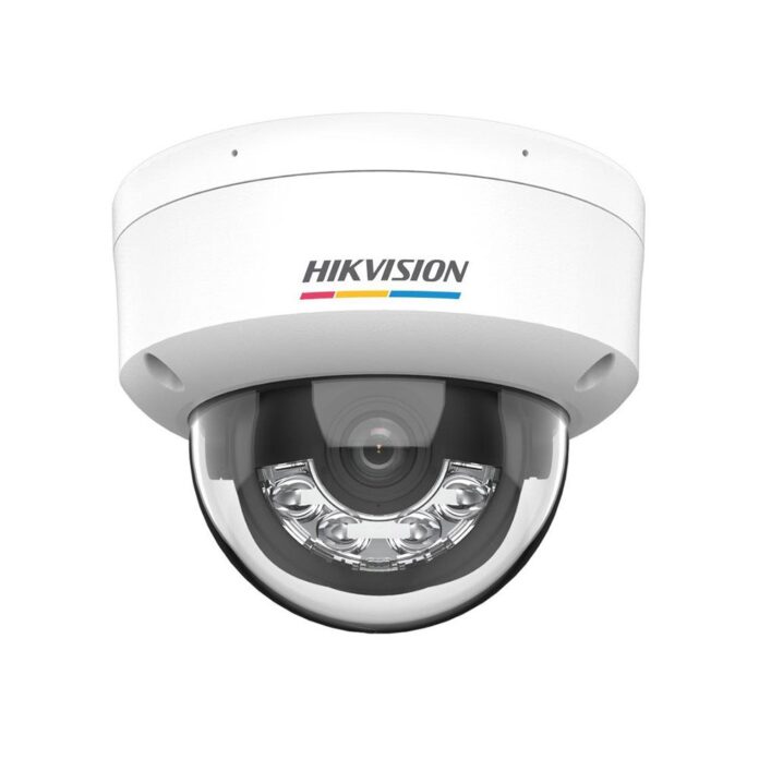 Camera supraveghere IP dome cu iluminare duala Hikvision ColorVu DS-2CD1147G3H-LIU, 4 MP, 2.8 mm, microfon, IR + lumina alba 30 m, PoE Camera supraveghere IP dome cu iluminare duala Hikvision ColorVu DS-2CD1147G3H-LIU, 4 MP, 2.8 mm, microfon, IR + lumina alba 30 m, PoE
