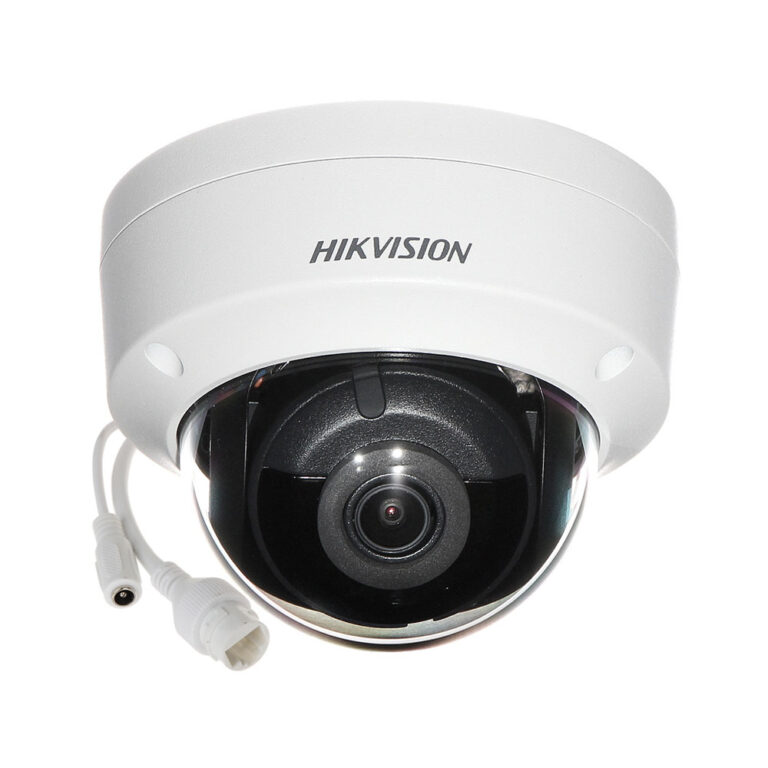 Camera supraveghere IP Dome AcuSense Hikvision DS-2CD2383G2-I28, 8 MP, IR 30 m, 2.8 mm, slot card, PoE