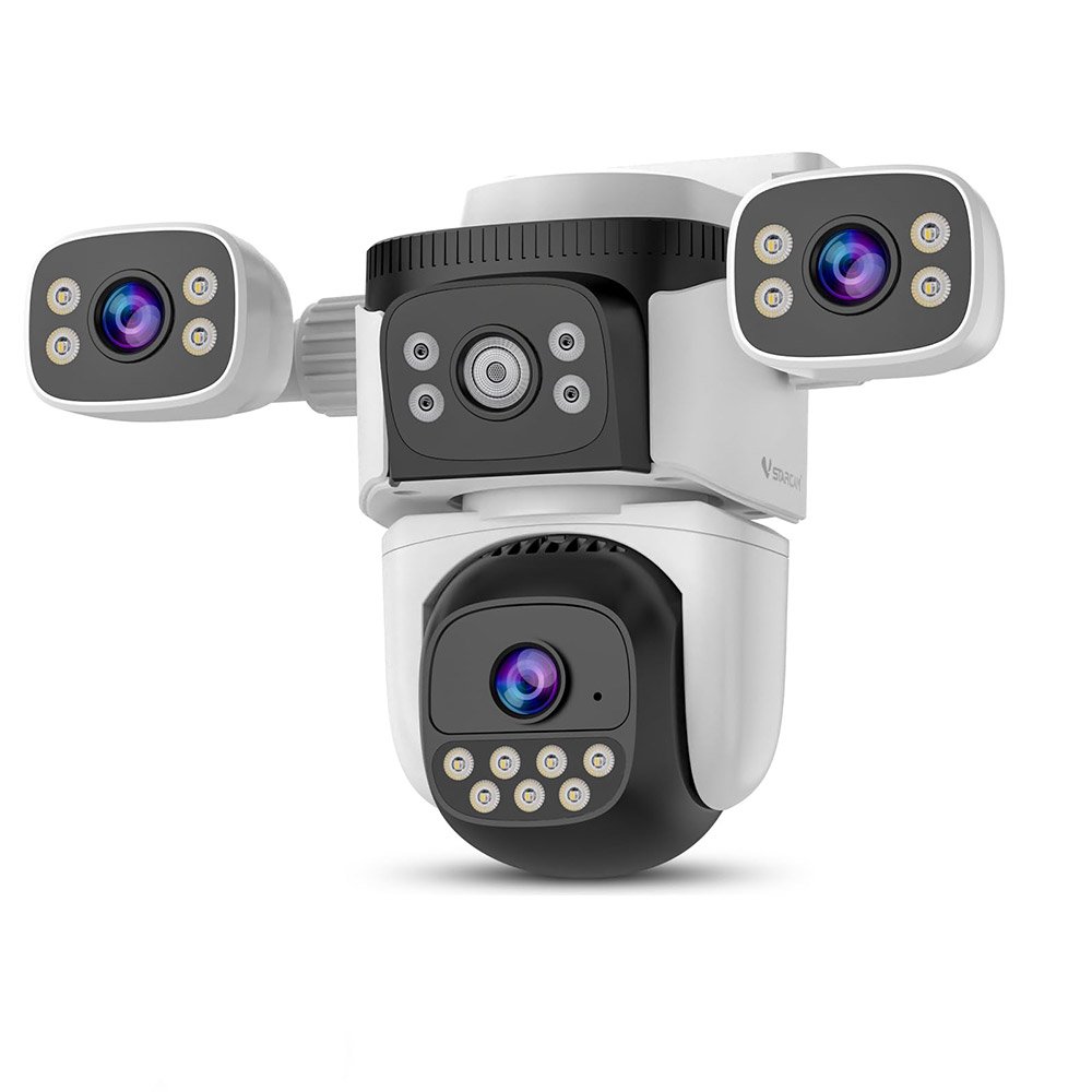 Camera supraveghere IP Speed Dome 3 in 1 WiFi PT Vstarcam CS621SR, 2+2+2 MP, 4 mm, microfon si difuzor, slot card, 360 grade, smart tracking, IR/lumina alba 30 m, alarma Camera supraveghere IP Speed Dome 3 in 1 WiFi PT Vstarcam CS621SR, 2+2+2 MP, 4 mm, microfon si difuzor, slot card, 360 grade, smart tracking, IR/lumina alba 30 m, alarma