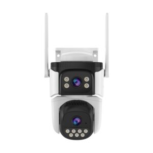 Camera supraveghere IP Speed Dome WiFi PT Vstarcam Dual Lens CS621DR, 3 MP, 4 mm, microfon si difuzor, slot card, 360 grade, smart tracking, detectie umana, night vision Camera supraveghere IP Speed Dome WiFi PT Vstarcam Dual Lens CS621DR, 3 MP, 4 mm, microfon si difuzor, slot card, 360 grade, smart tracking, detectie umana, night vision