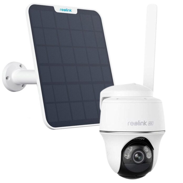 Camera supraveghere rotativa GSM 4G LTE PT cu panou solar Reolink Go PT Ultra G440, 8 MP, IR/lumina alba 10 m, PIR 10 m, acumulator 6000 mAh, microfon si difuzor, slot card, detectie om/vehicul/animal, vizualizare de pe telefon Camera supraveghere rotativa GSM 4G LTE PT cu panou solar Reolink Go PT Ultra G440, 8 MP, IR/lumina alba 10 m, PIR 10 m, acumulator 6000 mAh, microfon si difuzor, slot card, detectie om/vehicul/animal, vizualizare de pe telefon