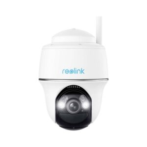 Camera supraveghere rotativa PT wireless WiFi Reolink Argus PT B430, 5 MP, pan si tilt, IR / lumina alba 10 m, microfon, difuzor, slot card, detectie persoane / vehicule / animale, acumulator 21.6 Wh Camera supraveghere rotativa PT wireless WiFi Reolink Argus PT B430, 5 MP, pan si tilt, IR / lumina alba 10 m, microfon, difuzor, slot card, detectie persoane / vehicule / animale, acumulator 21.6 Wh