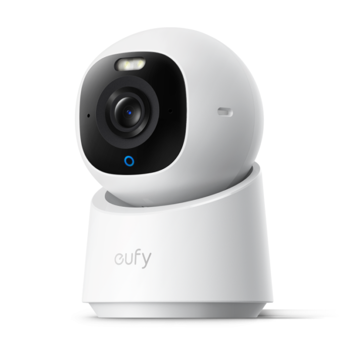 Camera supraveghere video interior eufy E30, 4K UHD, 360 AI, Night Vision Color (Alb)