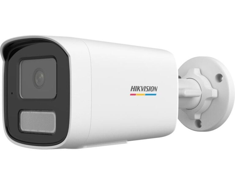 Camera de supraveghere IP Bullet, Hikvision DS-2CD1T47G2H-LIU(4mm), Iluminare Smart Hibryd 50m, 4mm, Microfon, PoE, IP67