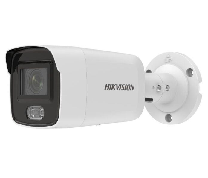 Camera de supraveghere IP ColorVu Hikvision DS-2CD2027G2-LU(2.8mm)(C), 2MP, 2.8mm, LED alb 40m, Microfon, slot MicroSD, PoE Camera de supraveghere IP ColorVu Hikvision DS-2CD2027G2-LU(2.8mm)(C), 2MP, 2.8mm, LED alb 40m, Microfon, slot MicroSD, PoE