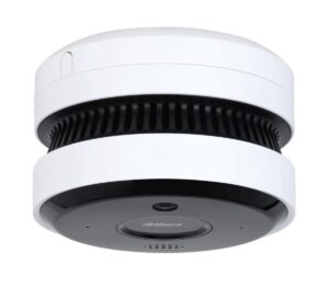 Camera IP 5MP Dahua HY-SAV849HA-E, cu detector de fum, Functii AI, 5MP 2K, IR 20m, 2mm, Microfon si difuzor, MicroSD, PoE Camera IP 5MP Dahua HY-SAV849HA-E, cu detector de fum, Functii AI, 5MP 2K, IR 20m, 2mm, Microfon si difuzor, MicroSD, PoE