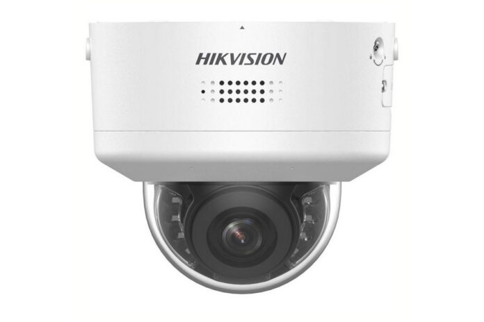 Camera IP PTRZ ColorVu Hikvision DS-2CD2747G2H-LIPTRZSU/SL(2.8-12), 4MP, IR/LED alb 40m, varifocala 2.8-12mm, Audio, PoE, IP66