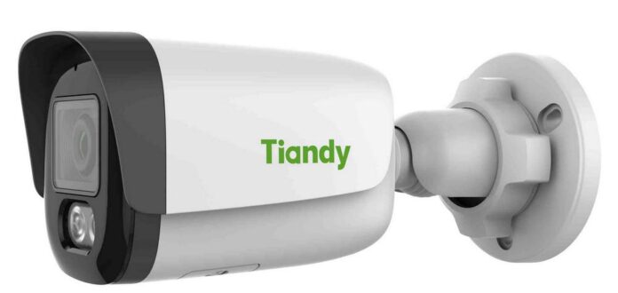 Camera IP Tiandy Color Maker Pro, 8MP 4K,  12V sau POE, IR 50 m, Slot MicroSD, Microfon, Difuzor, Alarma, TC-C38WQ-I5W-8MP