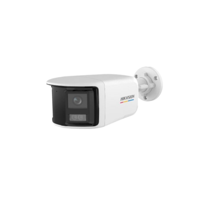 Camera supraveghere exterior cu iluminare si lentila duala Hikvision ColorVu DS-2CE12KF3TP-DLS, 5 MP, 2x 2.8 mm, IR/lumina alba 40 m, microfon Camera supraveghere exterior cu iluminare si lentila duala Hikvision ColorVu DS-2CE12KF3TP-DLS, 5 MP, 2x 2.8 mm, IR/lumina alba 40 m, microfon