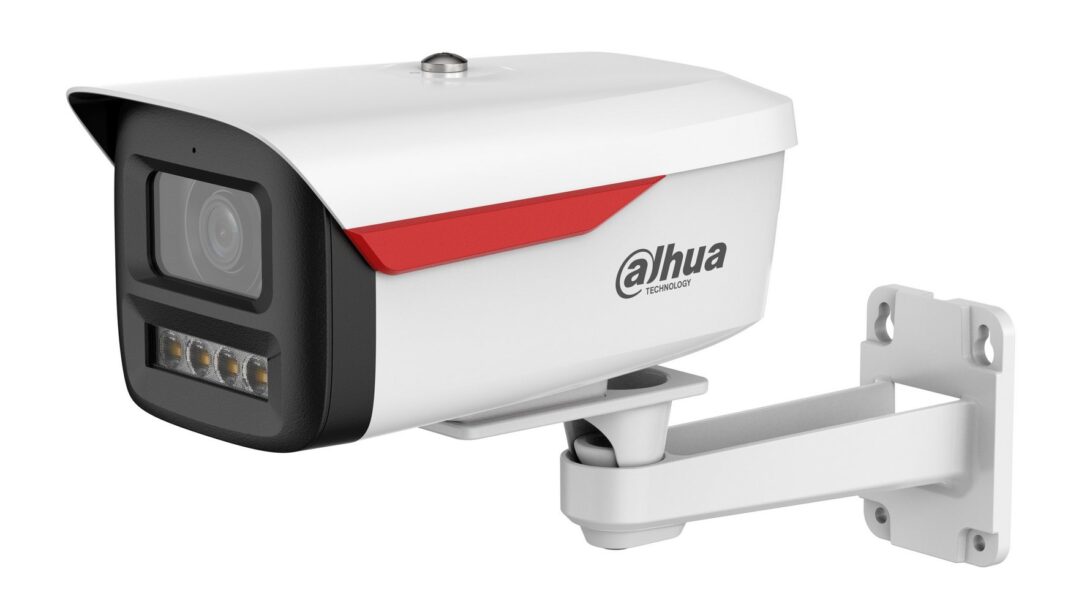 Camera supraveghere IP Dahua IPC-HFW2849M-S-LED-0360B-B-PRO, WizSense, 8MP, WizColor, 3.6mm, LED alb 50m, Audio, slot microSD, PoE, IP67