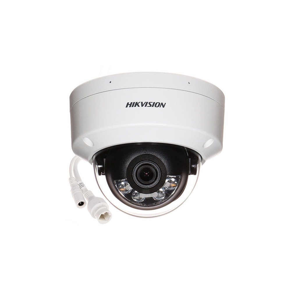 Camera supraveghere IP Dome cu iluminare duala Hikvision AcuSense DS-2CD2143G2-LI, 4 MP, 2.8 m, IR/lumina alba 30 m, slot card, PoE Camera supraveghere IP Dome cu iluminare duala Hikvision AcuSense DS-2CD2143G2-LI, 4 MP, 2.8 m, IR/lumina alba 30 m, slot card, PoE