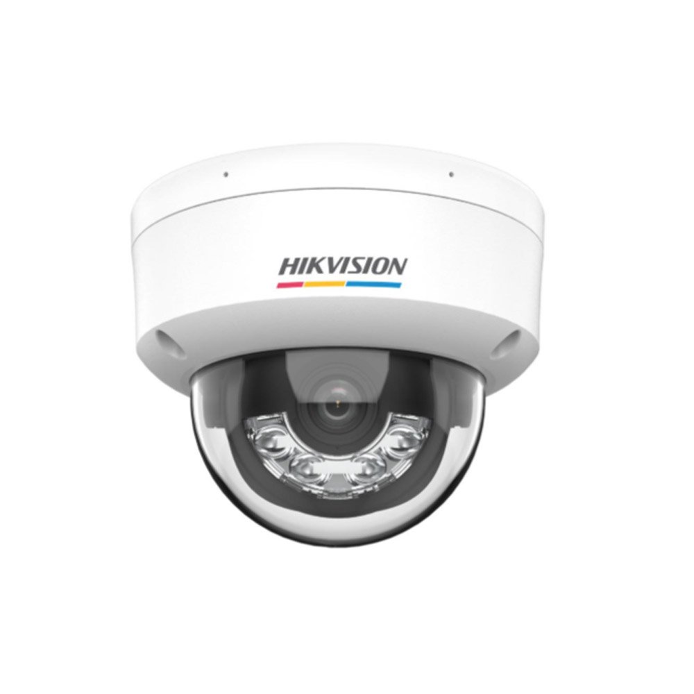 Camera supraveghere IP Dome cu iluminare duala Hikvision ColorVu DS-2CD1127G2H-LIU, 2MP, 4 mm, IR/lumina alba 30 m, microfon, PoE Camera supraveghere IP Dome cu iluminare duala Hikvision ColorVu DS-2CD1127G2H-LIU, 2MP, 4 mm, IR/lumina alba 30 m, microfon, PoE