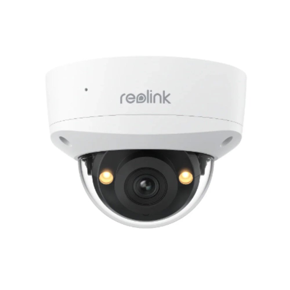 Camera supraveghere IP Dome cu iluminare duala Reolink P337, 4K, 2.8 mm, IR/Lumina alba 30 m, microfon si difuzor, slot card, PoE Camera supraveghere IP Dome cu iluminare duala Reolink P337, 4K, 2.8 mm, IR/Lumina alba 30 m, microfon si difuzor, slot card, PoE
