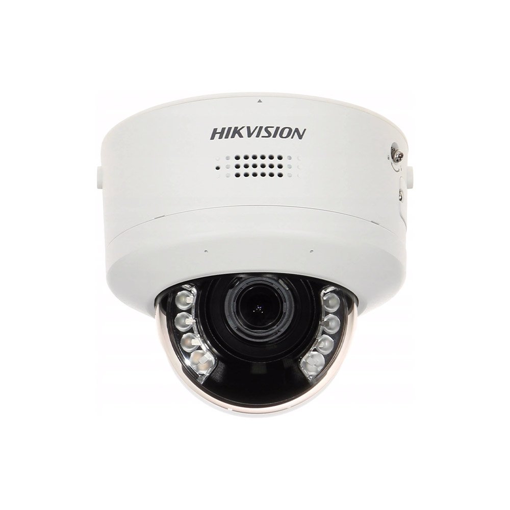 Camera supraveghere IP Dome PTZ motorizata cu iluminare duala Hikvision ColorVu DS-2CD2747G2H-LIPTRZS2U/SL, 4 MP, 2.8-12 mm, IR/lumina alba 40 m, microfon si difuzor, alarma audio/stroboscop, slot card, PoE Camera supraveghere IP Dome PTZ motorizata cu iluminare duala Hikvision ColorVu DS-2CD2747G2H-LIPTRZS2U/SL, 4 MP, 2.8-12 mm, IR/lumina alba 40 m, microfon si difuzor, alarma audio/stroboscop, slot card, PoE