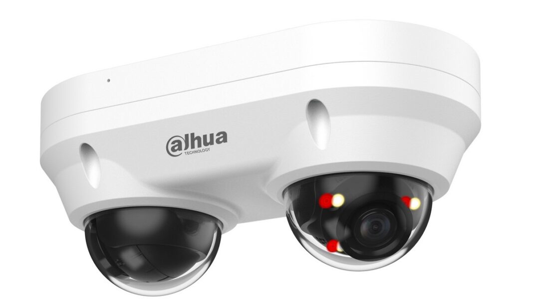 Camera supraveghere IP Dual-Directional Dome Dahua IPC-HDBW2449F-AS-E2-IL-0280B, WizSense, 2x4MP, IR+LED, PoE, IP67