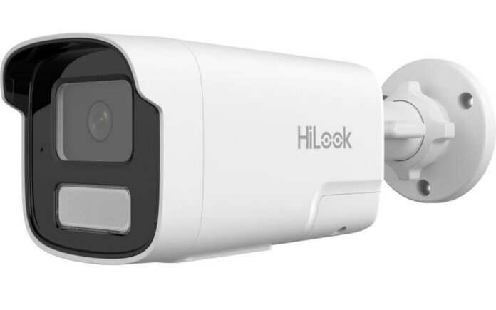 Camera supraveghere IP Hikvision HiLook IPC-B420HA-LUF/SL(4mm), 2MP FULL HD, Smart Hybrid Light 50m, Audio, PoE, IP67