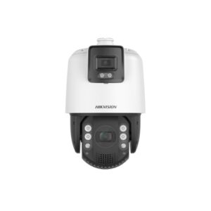 Camera supraveghere IP SpeedDome PTZ cu iluminare duala Hikvision TandemVu DS-2SE7C432MW-AEB(14F1)(P3), 4+4MP, 4 mm, IR/lumina alba, 200 m, alarma, stroboscop, zoom optic 32x, auto-tracking, slot card, PoE Camera supraveghere IP SpeedDome PTZ cu iluminare duala Hikvision TandemVu DS-2SE7C432MW-AEB(14F1)(P3), 4+4MP, 4 mm, IR/lumina alba, 200 m, alarma, stroboscop, zoom optic 32x, auto-tracking, slot card, PoE