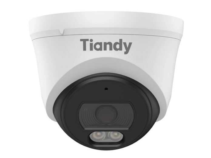 Camera supraveghere IP Tiandy, 4MP, 2.8mm, IR si LED alb, Microfon, slot microSD, PoE, IP67, TC-C34XS 2ETA-28