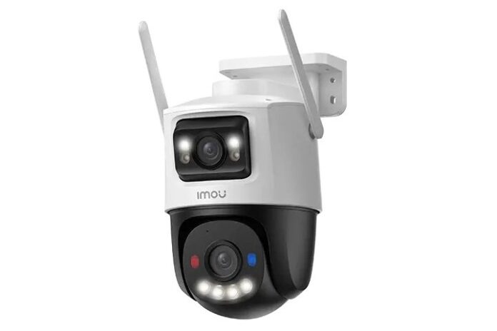 Camera supraveghere IP Wi-Fi 6 PT Imou Cruiser Dual 2 Pro, 4+4MP, 2 lentile, Alarma sonora si optica, slot microSD, IP65, IPC-S7XFP-8U0WED