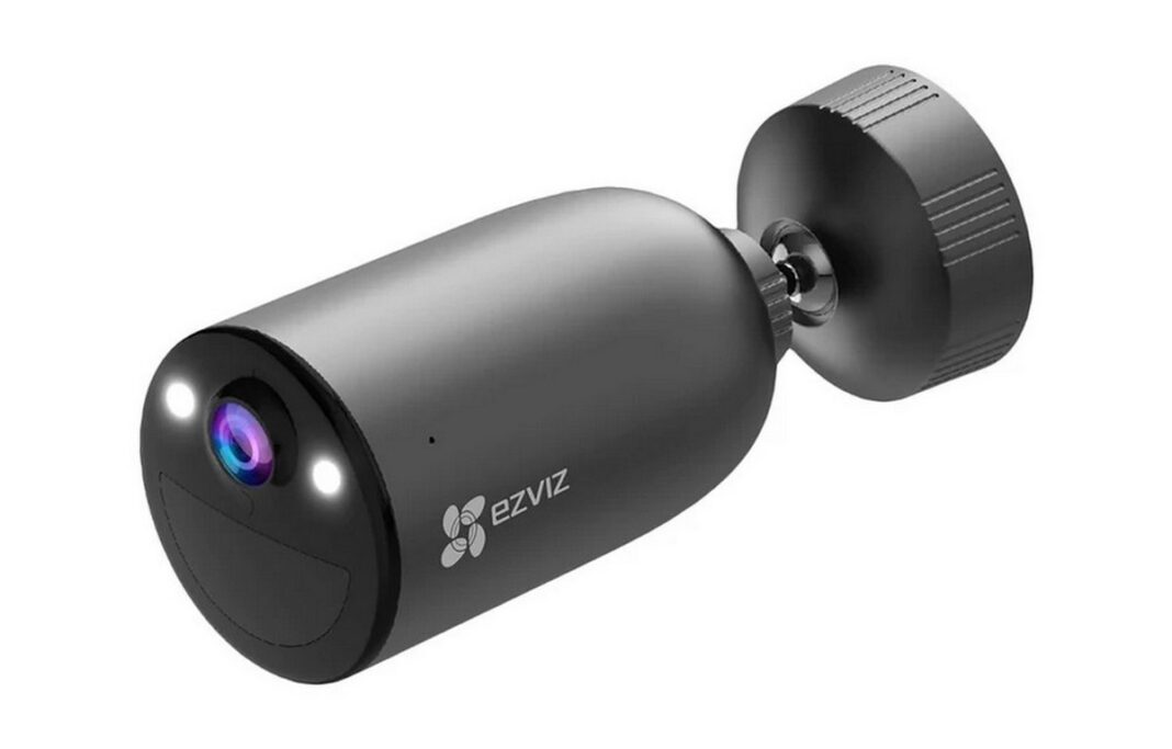 Camera supraveghere IP wireless cu SIM 4G si baterie EZVIZ, Alarma Smart, 4MP 2K, IR+LED alb 15m, Audio, IP65, CS-EB3(2K-4GA)