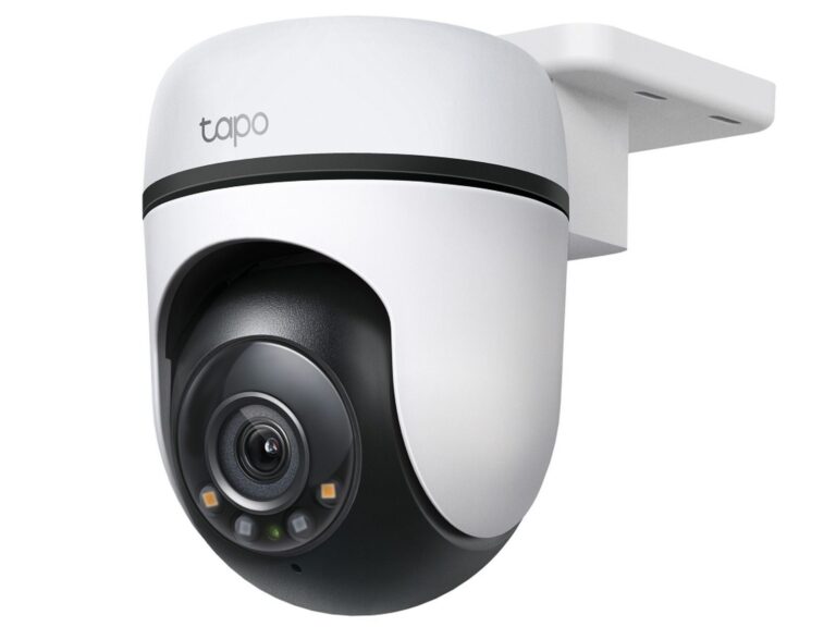 Camera supraveghere Wi-Fi Tapo C500, 2MP, Iluminare duala, Audio, rotire si inclinare, slot microSD, IP65