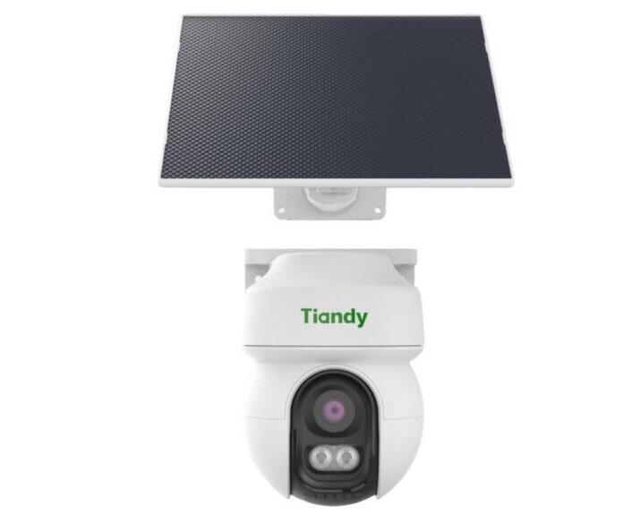 Camera supraveghere 4G cu panou solar Tiandy, 4MP, Iluminare duala, audio, alarma, IP65, TC-H343K 9DA-4 Camera supraveghere 4G cu panou solar Tiandy, 4MP, Iluminare duala, audio, alarma, IP65, TC-H343K 9DA-4