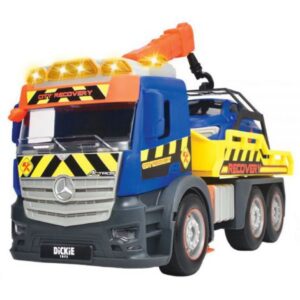 Camion de tractare Dickie Toys Mercedes Recovery cu masinuta Camion de tractare Dickie Toys Mercedes Recovery cu masinuta