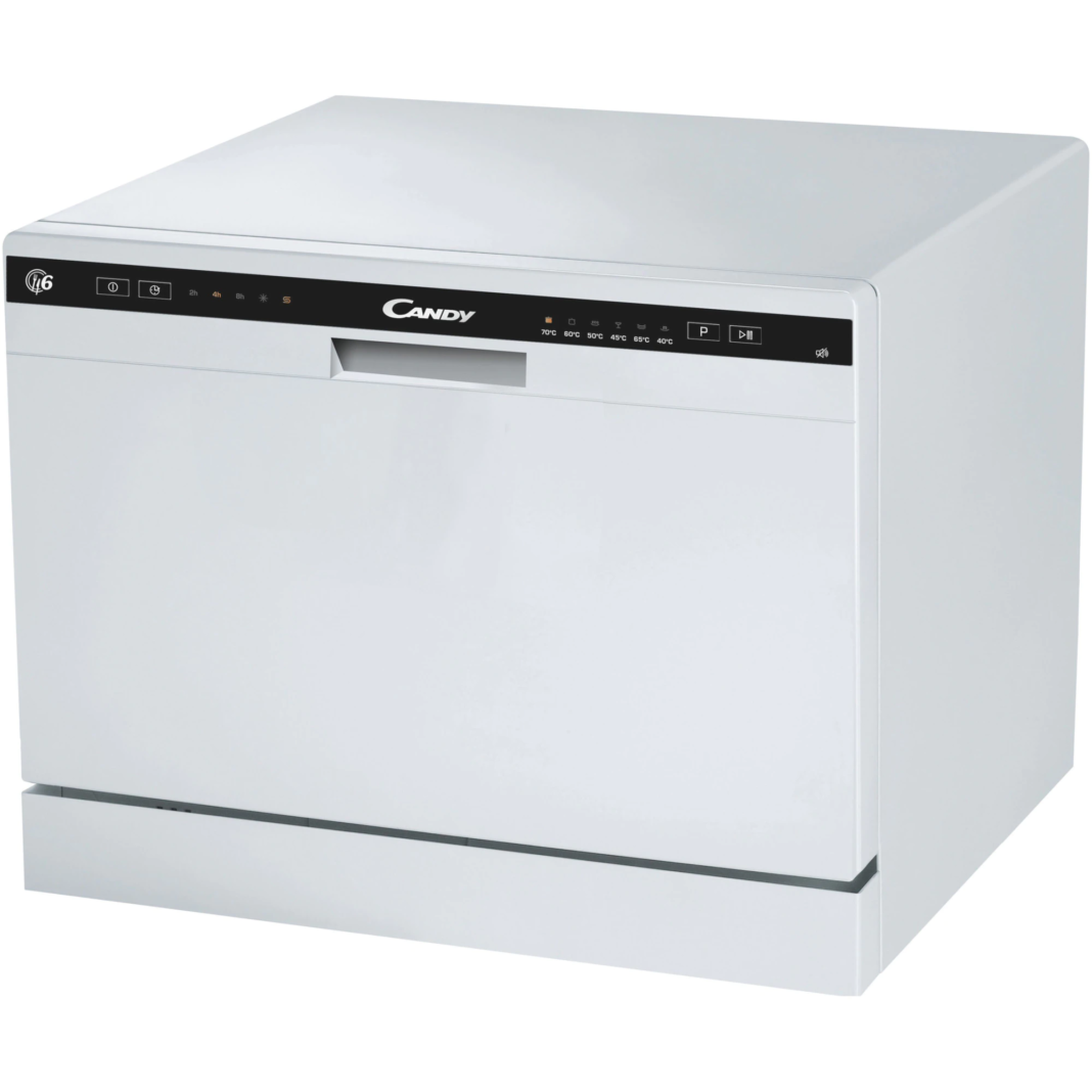 Masina de spalat vase Candy CDCP 6, 6 seturi, 6 programe, Clasa F, (clasificare energetica veche Clasa A+)