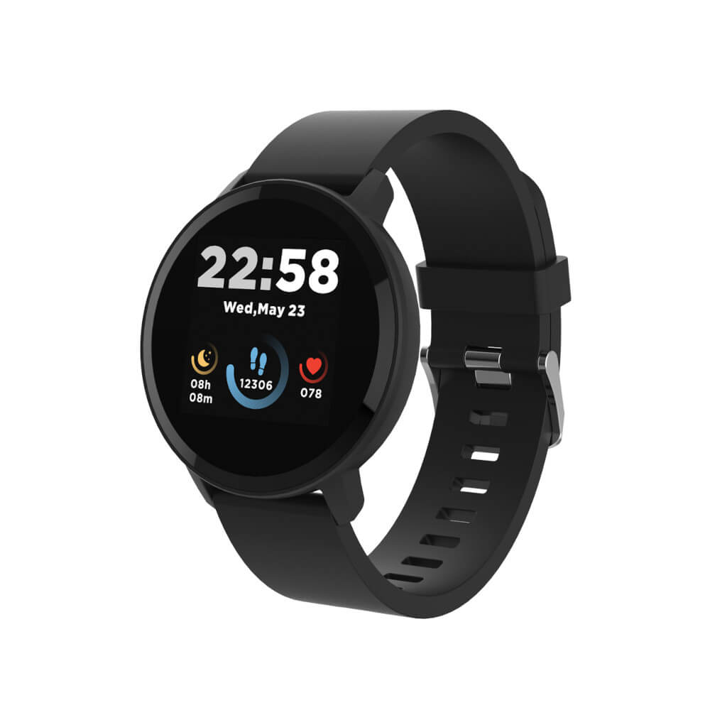 Smartwatch Canyon Lollypop CNS-SW63BB, IP68, Negru Smartwatch Canyon Lollypop CNS-SW63BB, IP68, Negru
