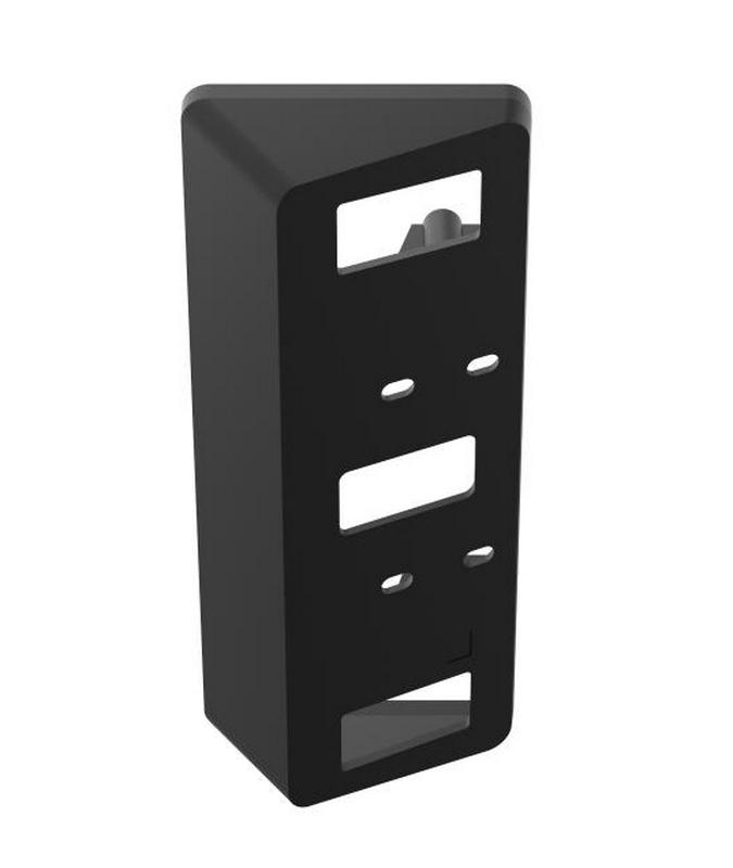 Suport de montaj pe perete Hikvision DS-KABV6113-A pentru videointerfoane de interior seria KV6, negru Suport de montaj pe perete Hikvision DS-KABV6113-A pentru videointerfoane de interior seria KV6, negru