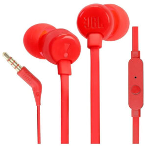 Casti Audio JBL Tune 110, Jack 3.5MM Red Casti Audio JBL Tune 110, Jack 3.5MM Red