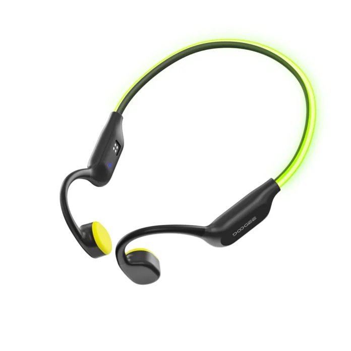 Casti DOOGEE BoneBeat Swim Ray, Negre, Bone Conduction, Bluetooth, Waterproof IPX8, Memorie MP3, Autonomie pana la 8h Casti DOOGEE BoneBeat Swim Ray, Negre, Bone Conduction, Bluetooth, Waterproof IPX8, Memorie MP3, Autonomie pana la 8h