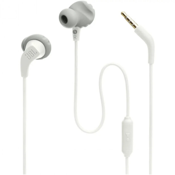 Casti JBL Endurance Run 2 Wired White Casti JBL Endurance Run 2 Wired White