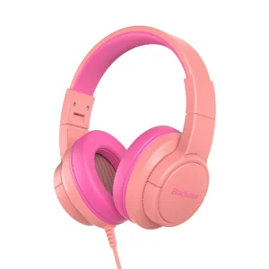Casti Blackview Wired FitBuds K1 On-Ear, Roz , Driver 40mm x2, Jack 3.5mm, 20Hz, 20KHz, Design Modern Casti Blackview Wired FitBuds K1 On-Ear, Roz , Driver 40mm x2, Jack 3.5mm, 20Hz, 20KHz, Design Modern