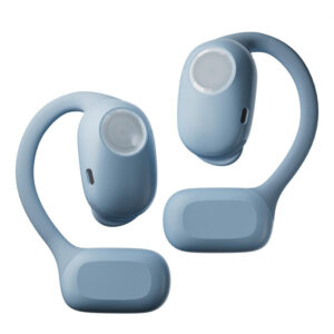 Casti wireless open-ear Blackview AirBuds 100 cu cutie de incarcare 500mAh, Bluetooth 5.3, Ice Blue Casti wireless open-ear Blackview AirBuds 100 cu cutie de incarcare 500mAh, Bluetooth 5.3, Ice Blue