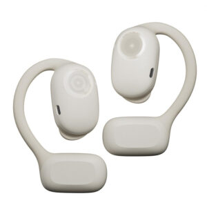 Casti wireless open-ear Blackview AirBuds 100 cu cutie de incarcare 500mAh, Bluetooth 5.3, Seashell White Casti wireless open-ear Blackview AirBuds 100 cu cutie de incarcare 500mAh, Bluetooth 5.3, Seashell White
