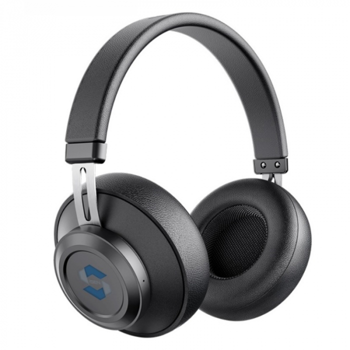 Casti wireless over-ear iSEN HL1 Negru, Bluetooth v5.0, Microfon, USB Type-C, 300mAh Casti wireless over-ear iSEN HL1 Negru, Bluetooth v5.0, Microfon, USB Type-C, 300mAh
