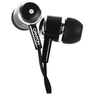 Casti audio In-Ear Canyon EPM-1, Microfon, Alb Casti audio In-Ear Canyon EPM-1, Microfon, Alb
