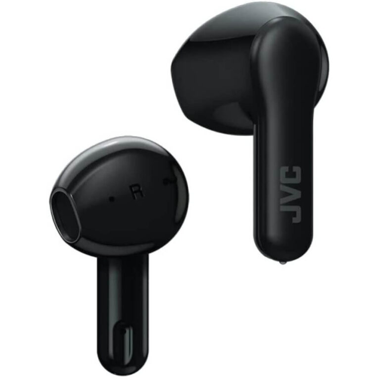 Casti True Wireless  JVC HA-A3T-B-U,  In Ear, Bluetooth, Microfon, Autonomie 22 ore, Negru