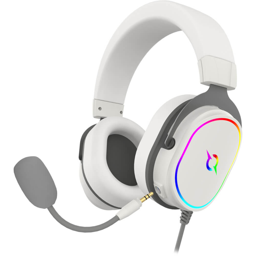 Casti Gaming AQIRYS Altair, USB, 7.1 surround, Microfon, Alb Casti Gaming AQIRYS Altair, USB, 7.1 surround, Microfon, Alb
