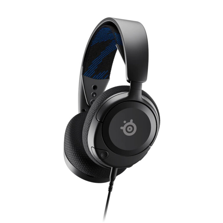 Casti gaming cu microfon SteelSeries Arctis Nova 1P, Alb