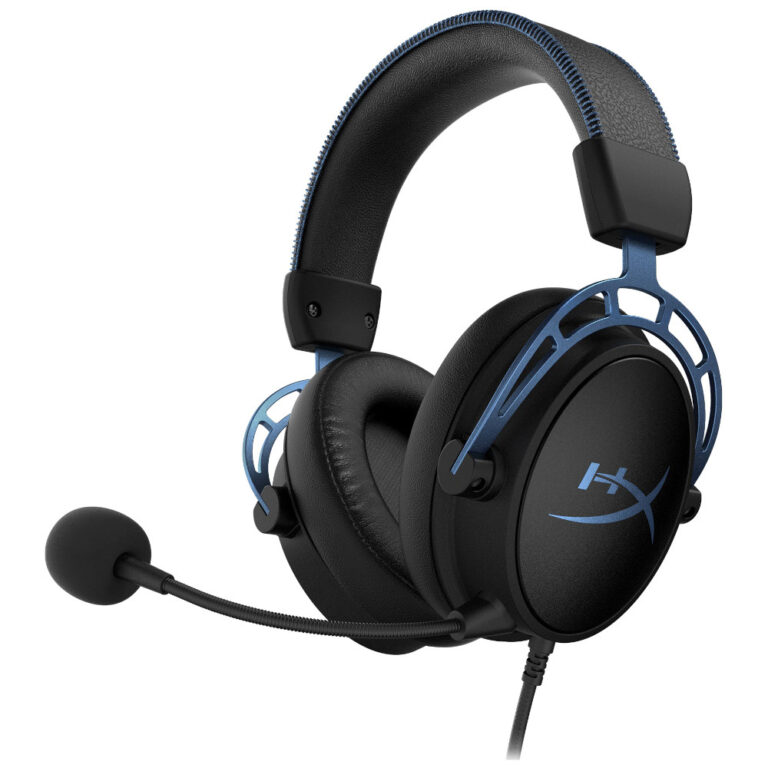 Casti gaming HyperX Cloud Alpha S, Negru