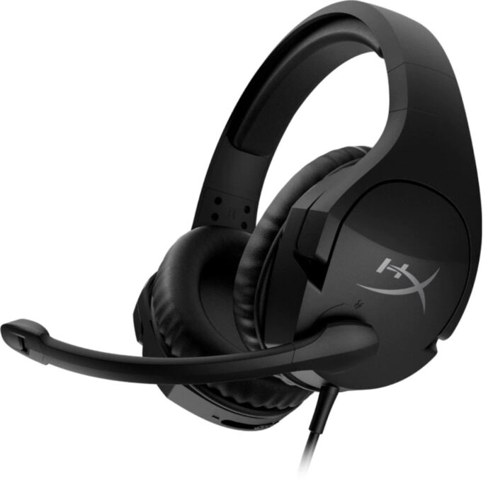 Casti gaming HyperX Cloud Stinger S 7.1 4P4F1AA, Multiplatforma, USB, Jack 3.5mm, Negru Casti gaming HyperX Cloud Stinger S 7.1 4P4F1AA, Multiplatforma, USB, Jack 3.5mm, Negru