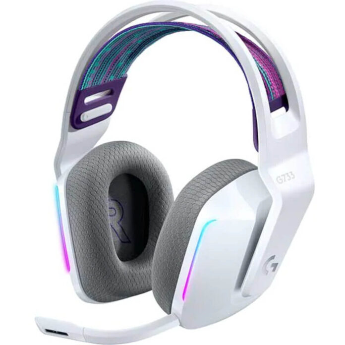 Casti Gaming Logitech Lightspeed G733, Wireless, Albastru Casti Gaming Logitech Lightspeed G733, Wireless, Albastru