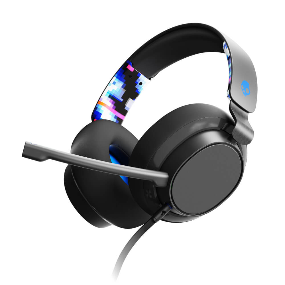 Casti Gaming cu microfon Skullcandy Slyr Multi-Platform, Cu fir, Negru/Verde Casti Gaming cu microfon Skullcandy Slyr Multi-Platform, Cu fir, Negru/Verde