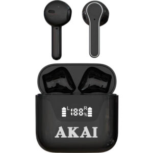 Casti In-ear Akai BTE-J101, Wireless, Negru Casti In-ear Akai BTE-J101, Wireless, Negru