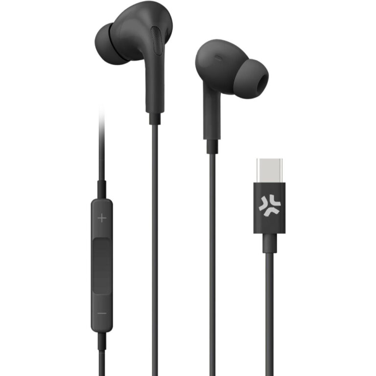Casti In-Ear Celly UP1200, Type-C, Microfon, Alb