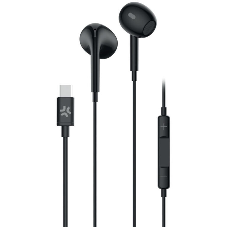 Casti In-Ear Celly UP1300, Type-C, Microfon, Alb