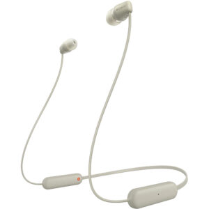 Casti In-Ear Sony WI-C100C, Wireless, Bluetooth, IPX4, Microfon, Fast pair, Autonomie 25 ore, Bej Casti In-Ear Sony WI-C100C, Wireless, Bluetooth, IPX4, Microfon, Fast pair, Autonomie 25 ore, Bej